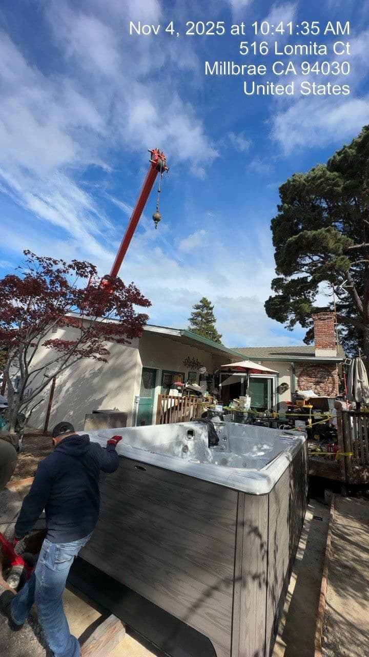 Spa and Jacuzzi Installation in Millbrae