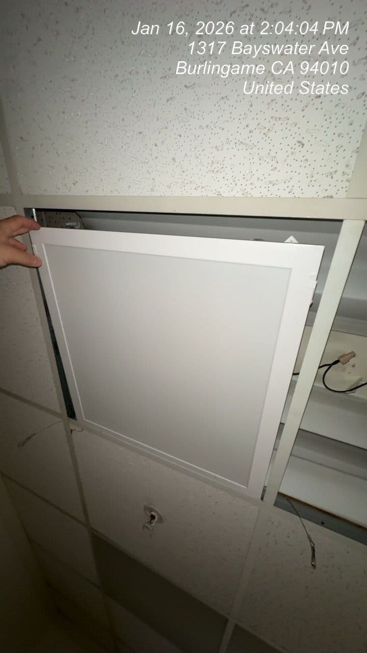 Gallery photos for Lighting Upgrade at a Veterinary Clinic Burlingame: Image #1