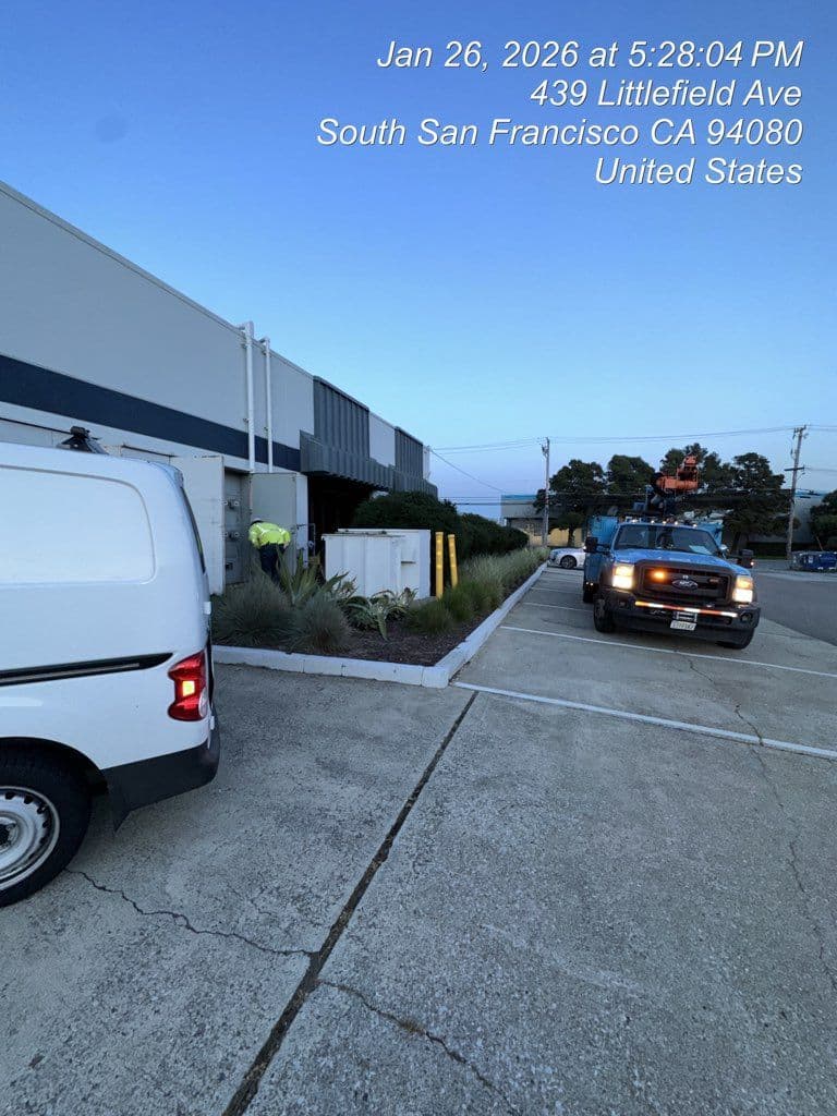 Quick Power Restoration at South San Francisco Warehouse