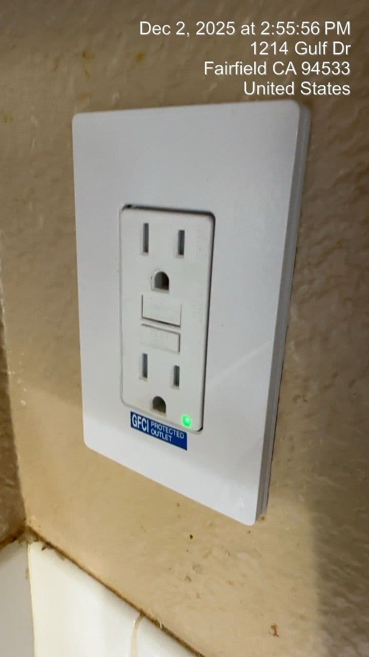 Gallery photos for Enhanced Outlet Safety in Fairfield: Image #1