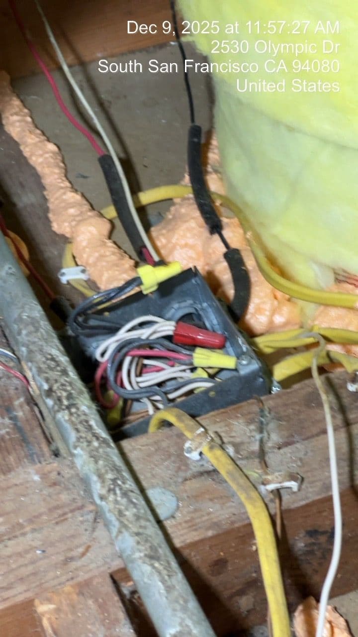 Gallery photos for Knob and Tube Wiring Upgrade in South San Francisco: Image #1