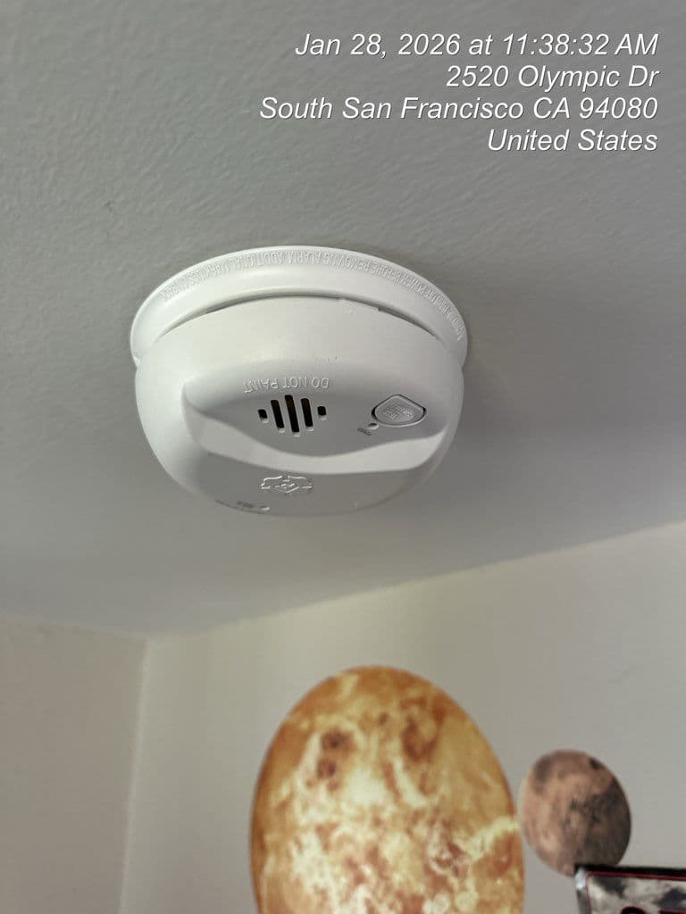 Gallery photos for Enhancing Home Safety: Smoke Detector Installation in South San Francisco: Image #2